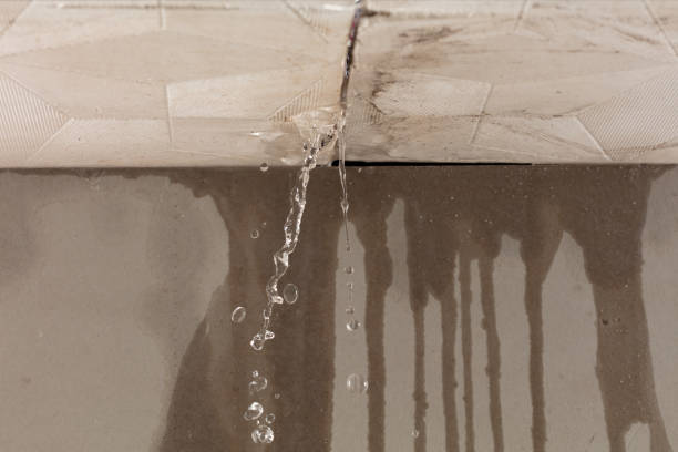 Professional Structural Drying technician working in Sargent, TX